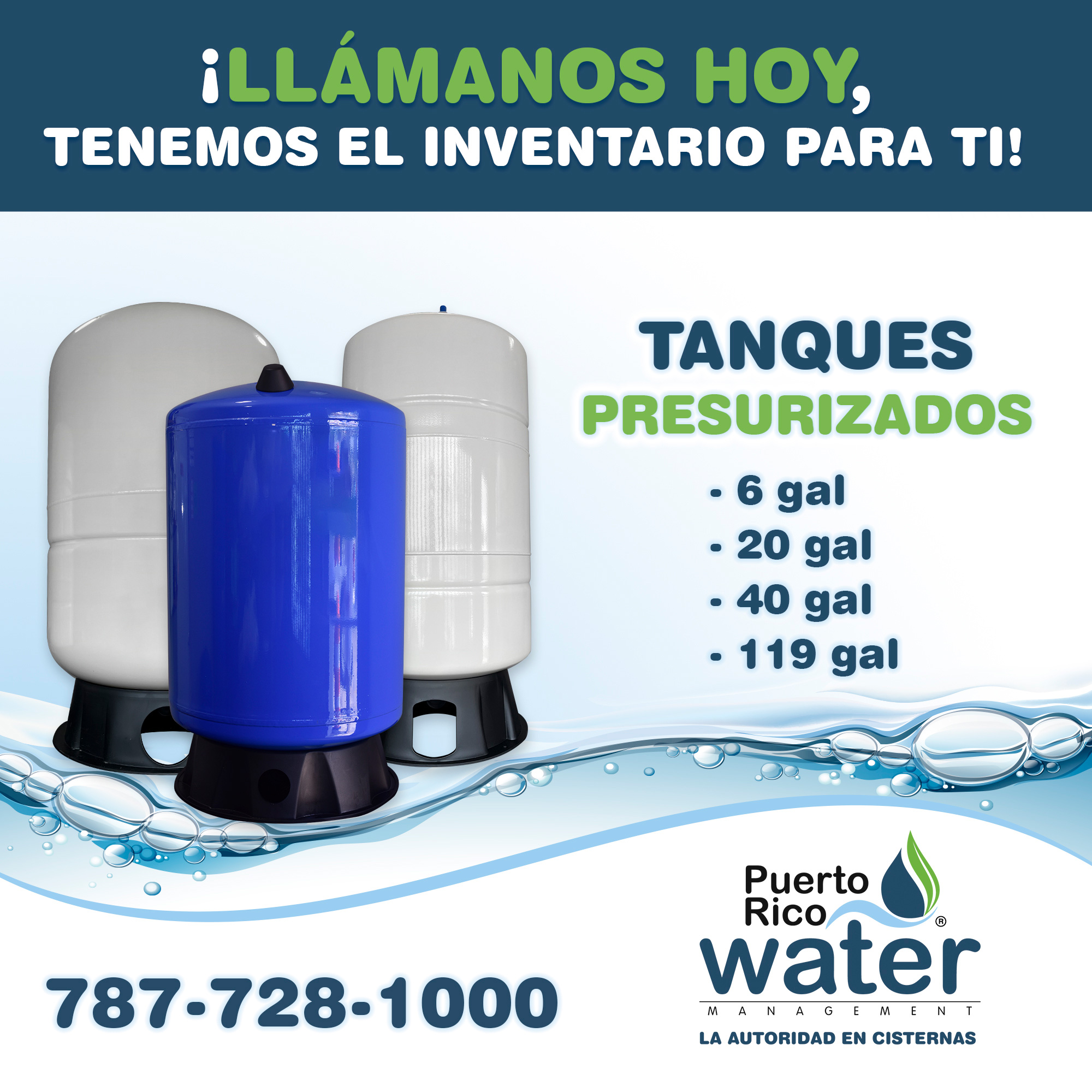 ¿Tienes cisterna, pero... - Puerto Rico Water Management | Facebook