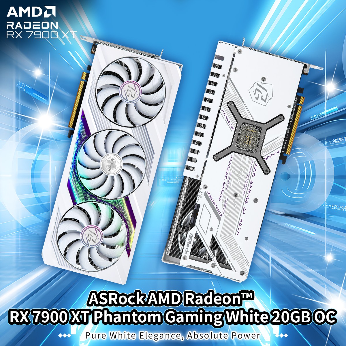 ASRock - ✨Stylish Inside and Out✨ The ASRock AMD Radeon™ RX 7900 