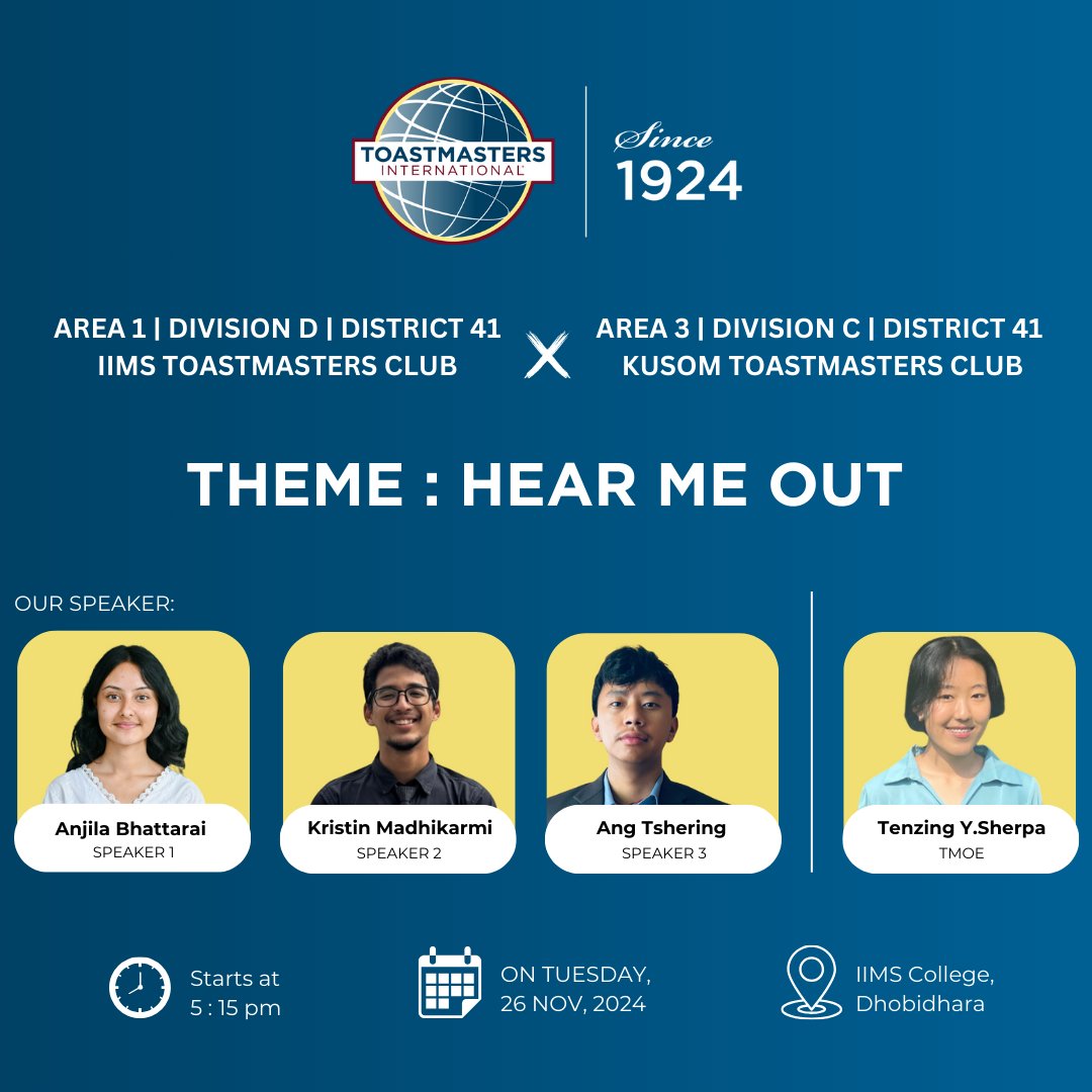 IIMS Toastmasters Club