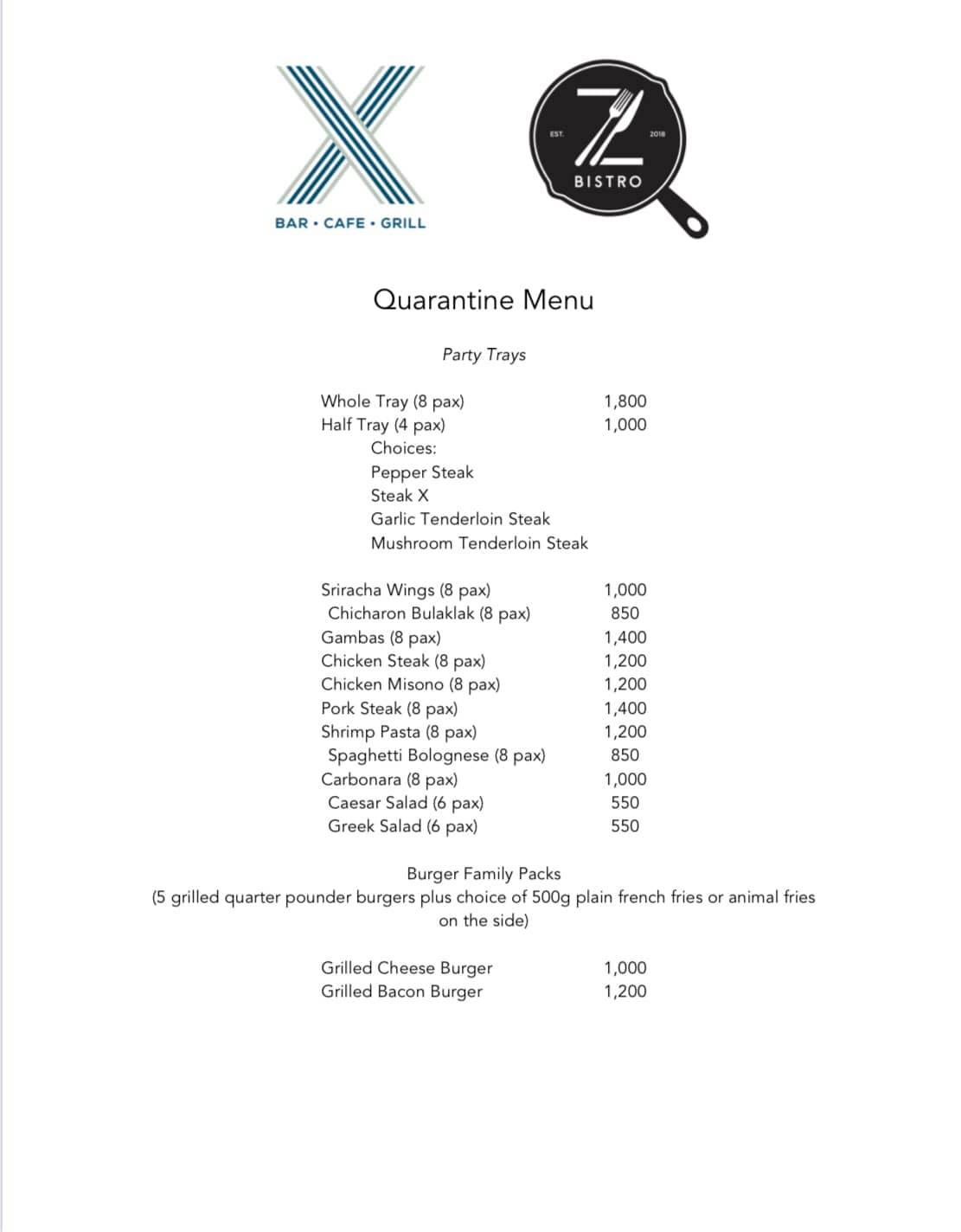 Z Bistro - Updated menu🖤 Thank you for the overwhelming...