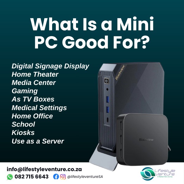 Lifestyle Venture - Upgrade your workspace with a mini PC! Compact yet ...