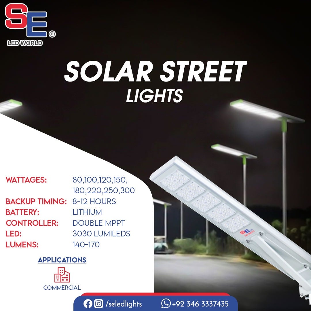 SE - SE brings you the best solar street lights for your...