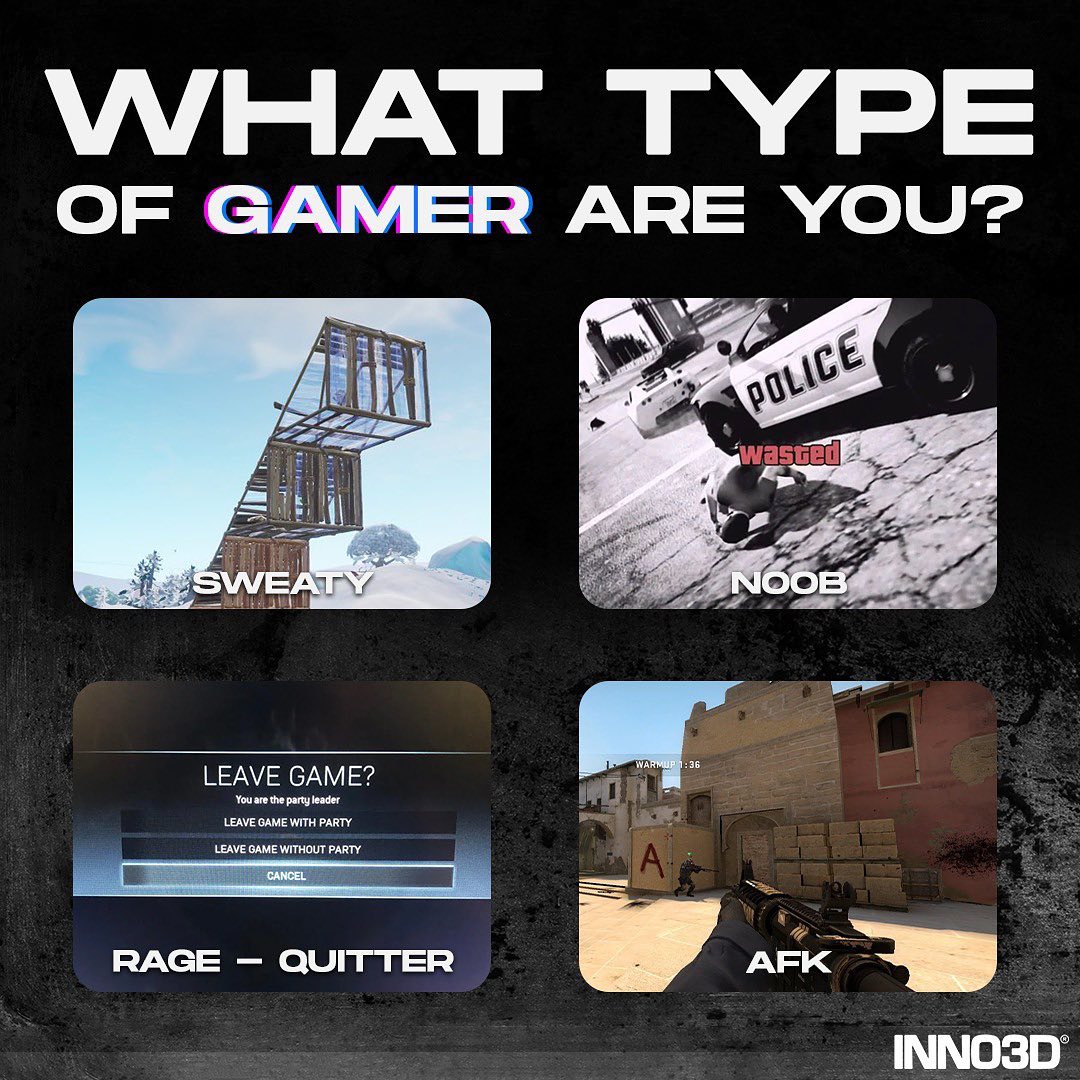 INNO3D India - Which one are you? Let us know in the... | Facebook