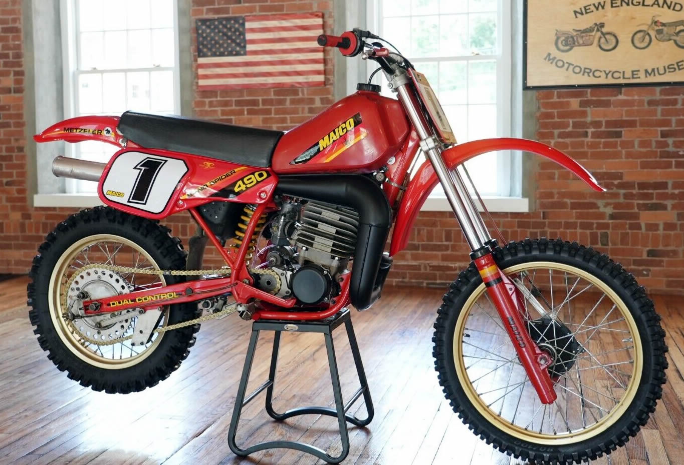 1983 Maico MC490 Sand Spider. Big bore air cooled motocrosser