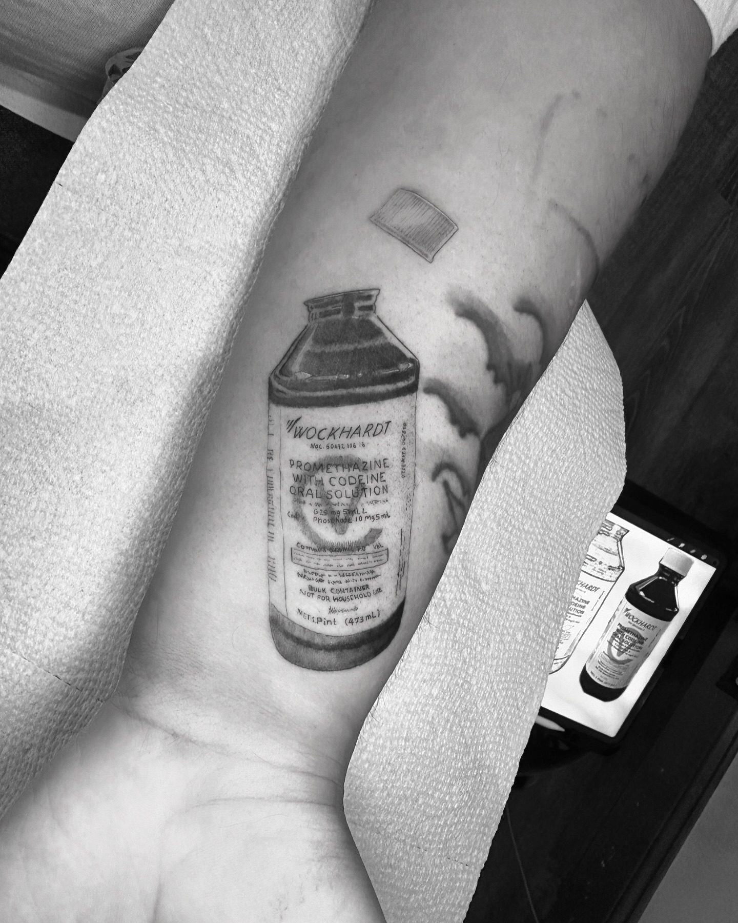 Codeine Bottle Tattoos BlackShadowTattoo~ Lean @CODEIN@ Artist