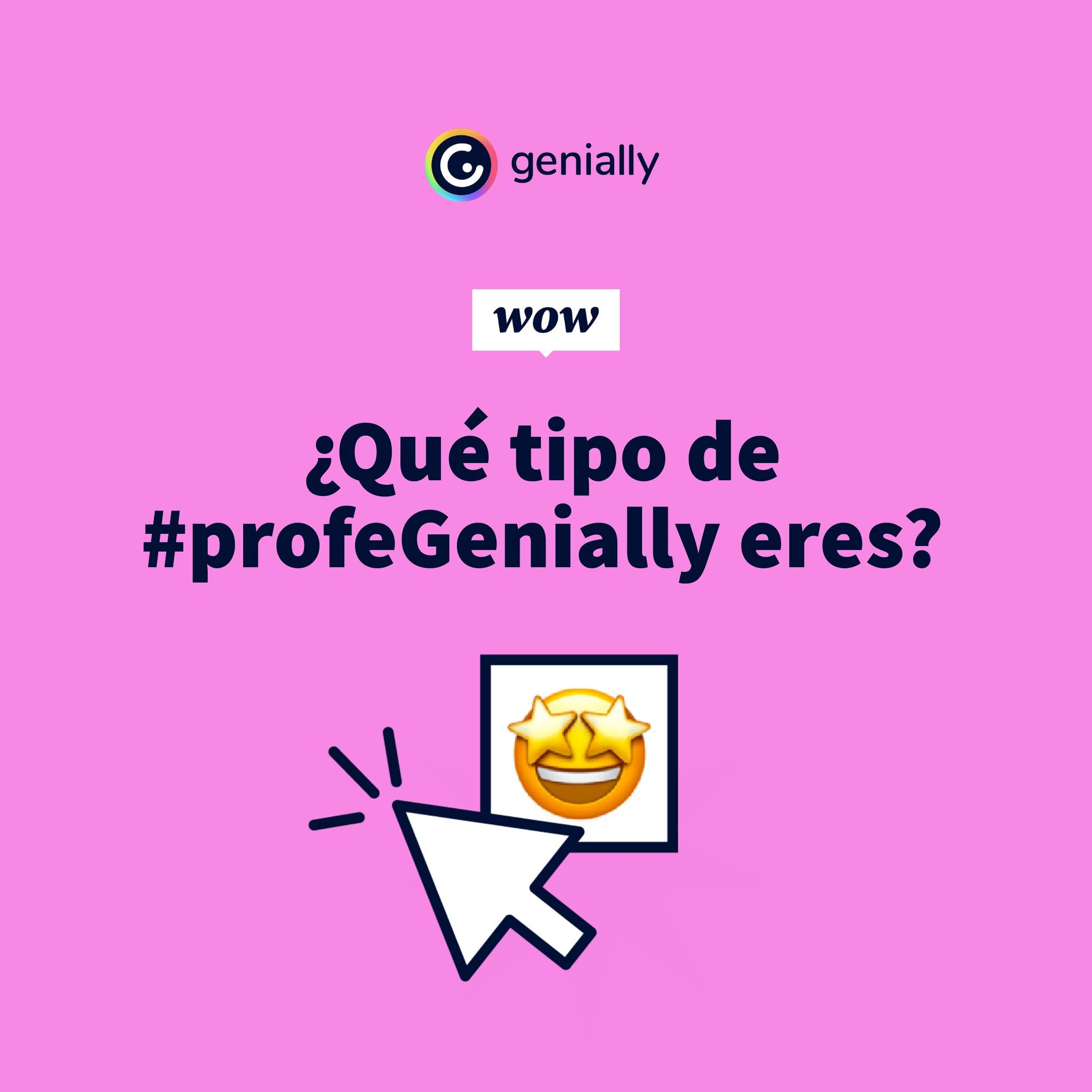 ¿Qué tipo de profe Genially eres?... - Genially - en español | Facebook