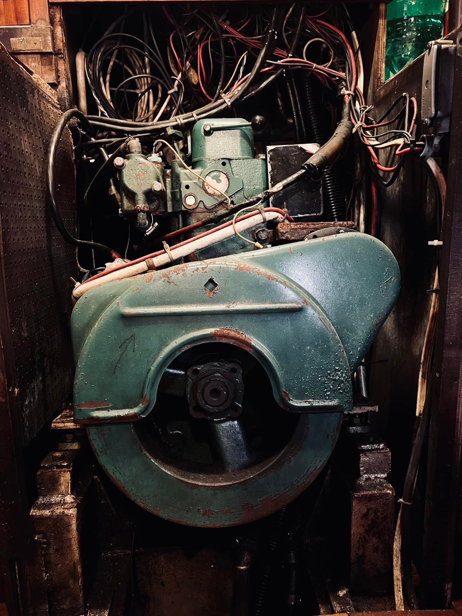 Sailing - Our boat has the original engine. It's a 50 year old Volvo ...