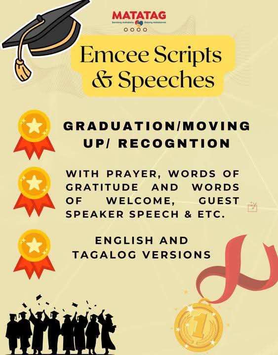 DepEd Open Educational Resources (OER) | EMCEE SCRIPT? for Moving Up ...