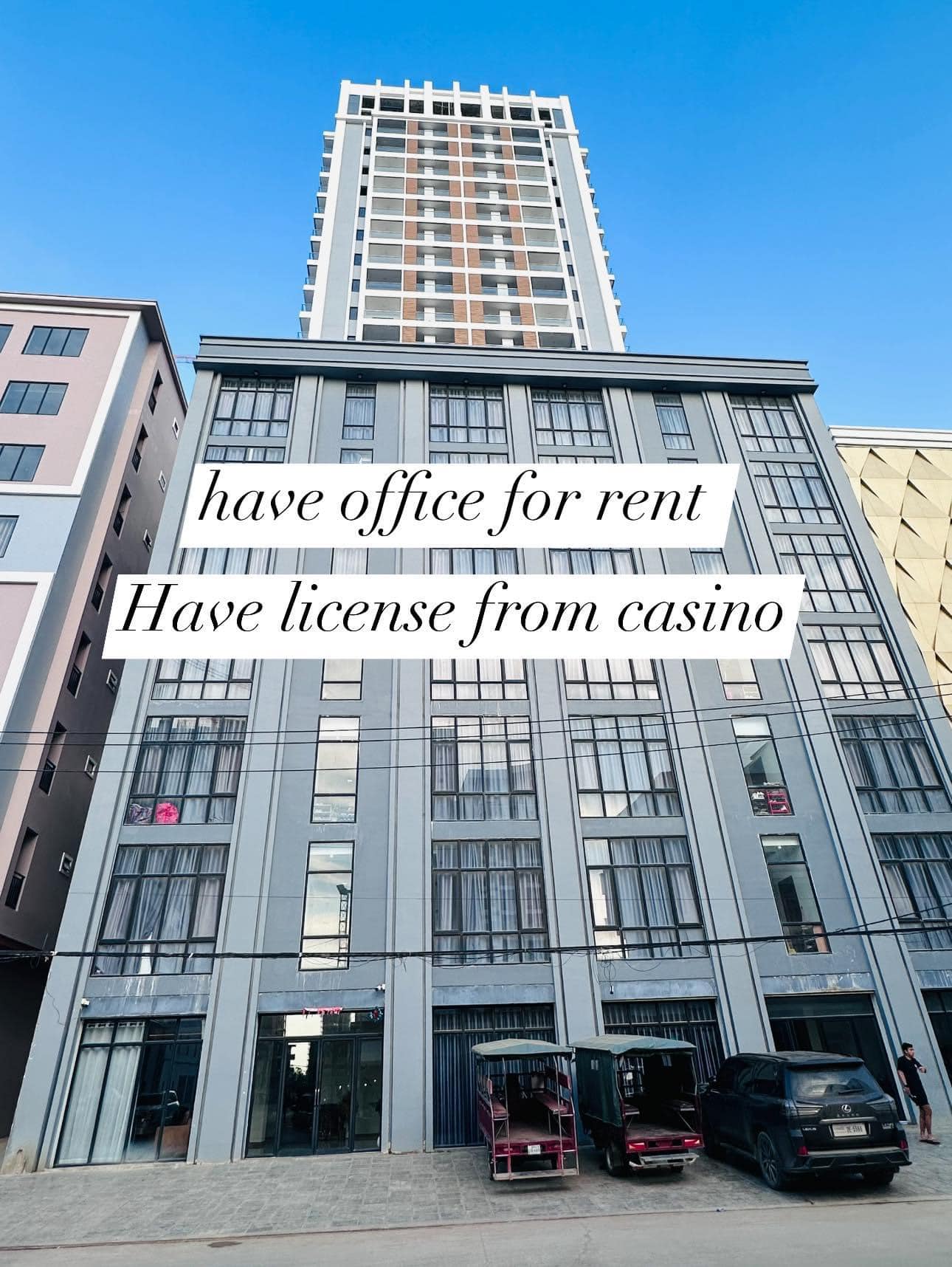 ?New office for rent at PPP3 casino ? Good safe for open web 