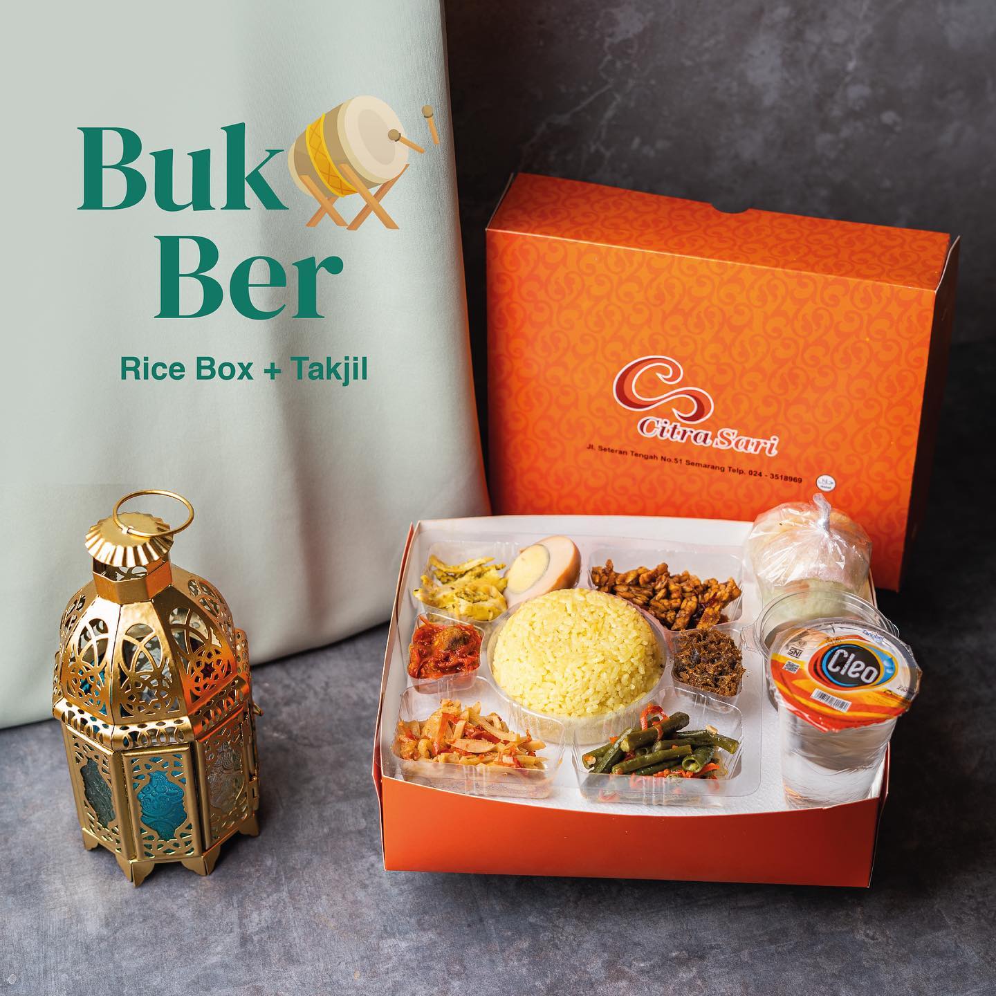Resto CitraSari - 1. Rice box set untuk bukber bareng...