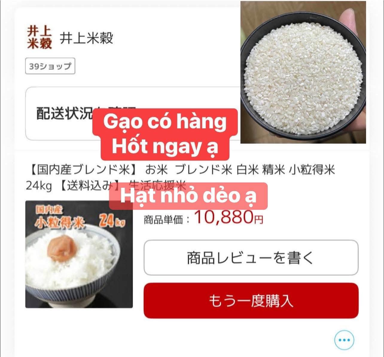 ? Gạo rẻ #4s5/10kg có hàng. Gạo này có hàng xong hết nhanh lắm 