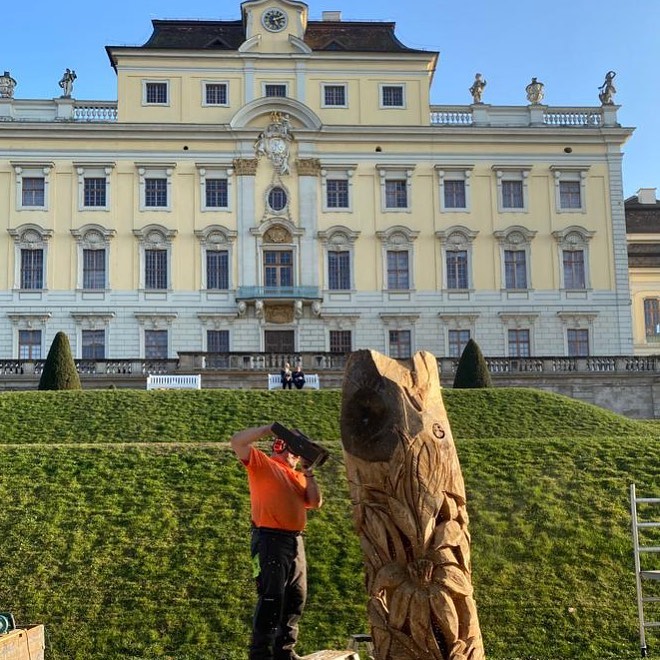 Naturkunst - Das blühende Barock blüht nun sogar in Holzform 🌸 ...