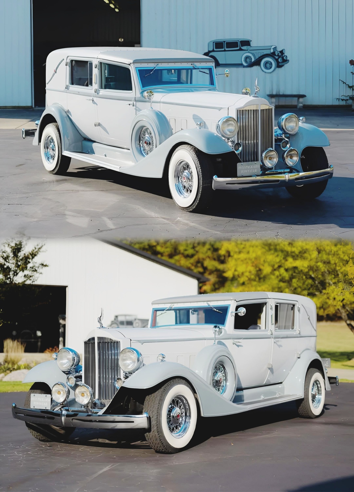 1932 Packard De Luxe Eight 904 Sedan Limousine.