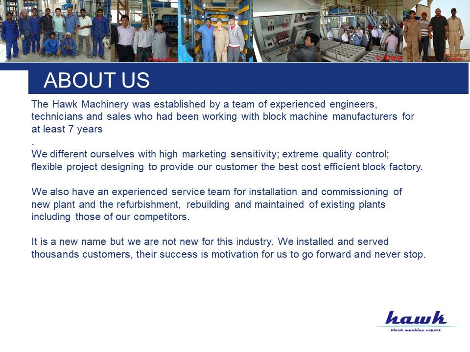 Hawk Machinery | Hongze