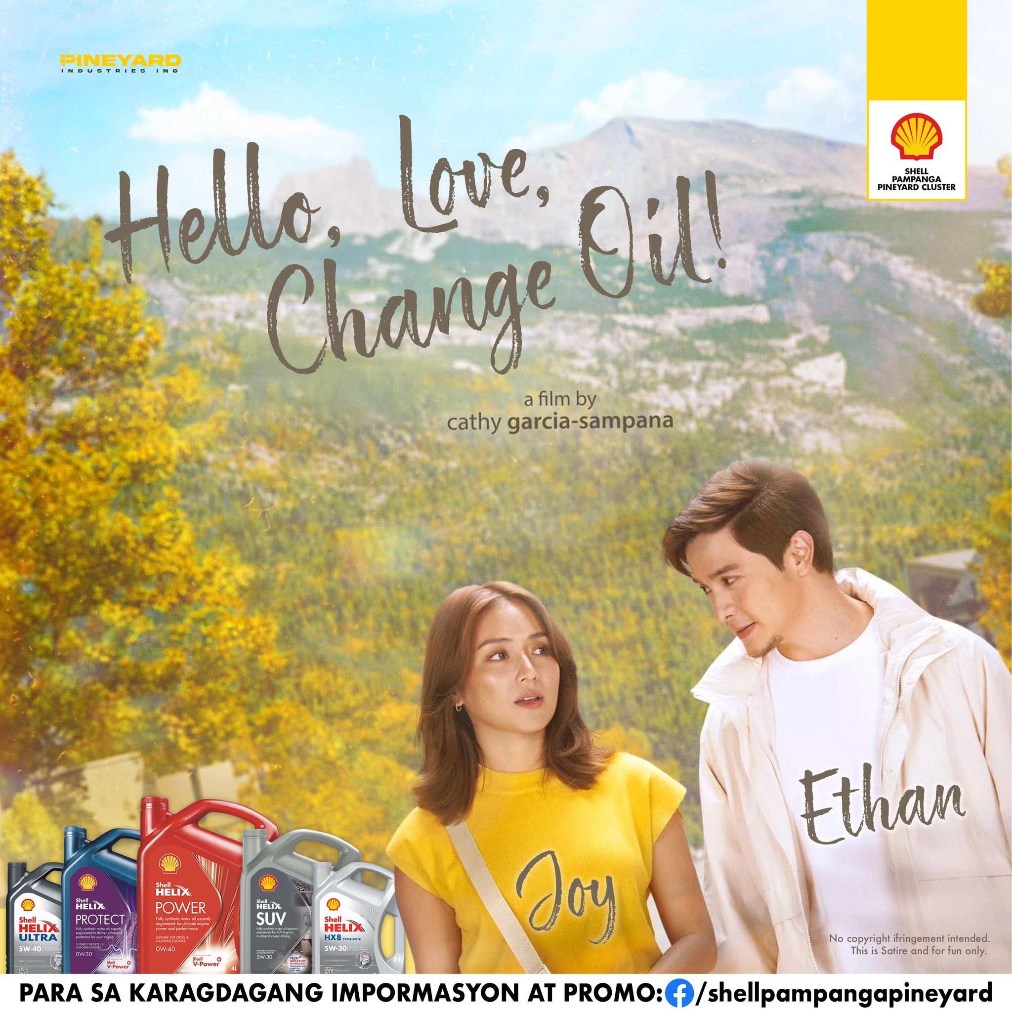 Shell - Hello Love, Change Oil! Nagbabalik sina Ethan at Joy sa Sinehan ...