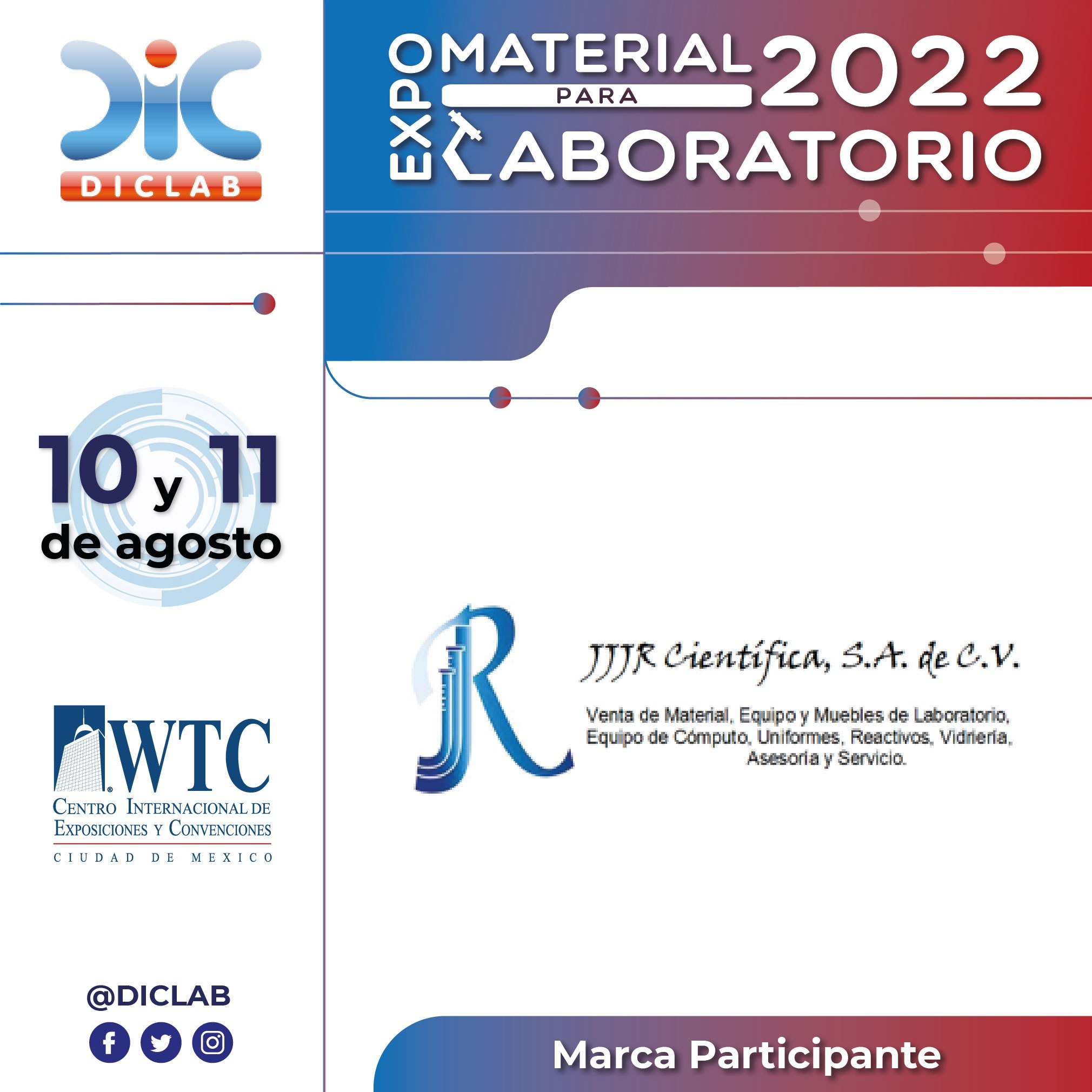 Expo Material Para Laboratorio 2024 - JJJR Científica Es una empresa ...