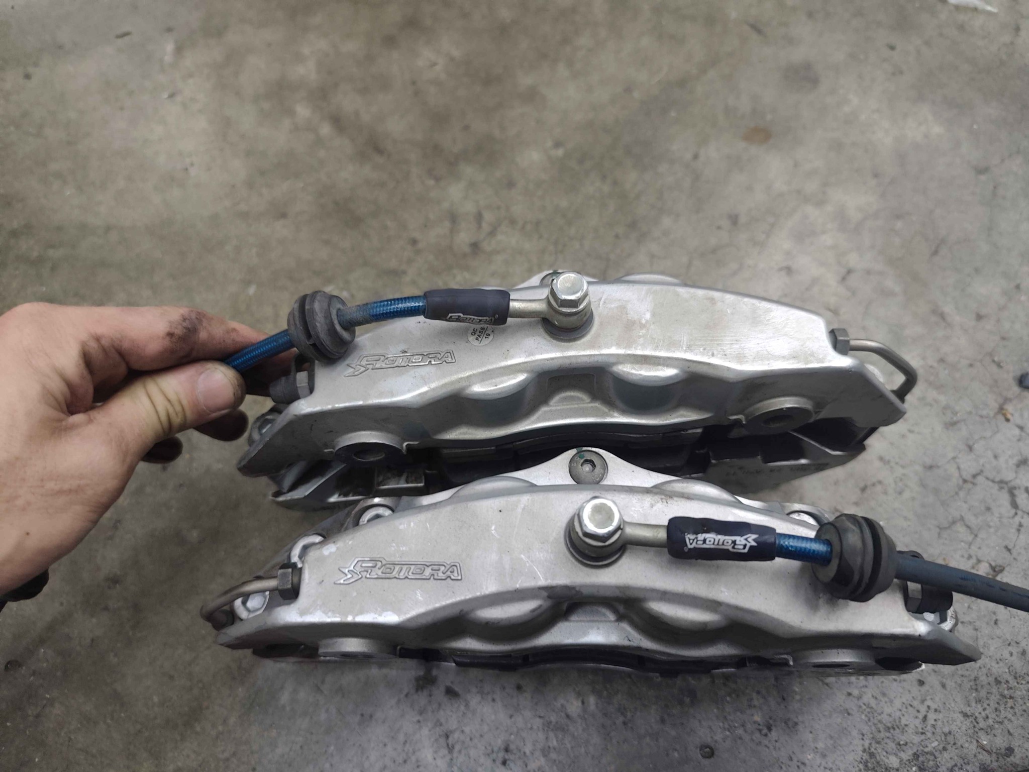 Rotora Big Brake Kit RF403 Caliper 4pot - Car Brakes & Brake Parts ...