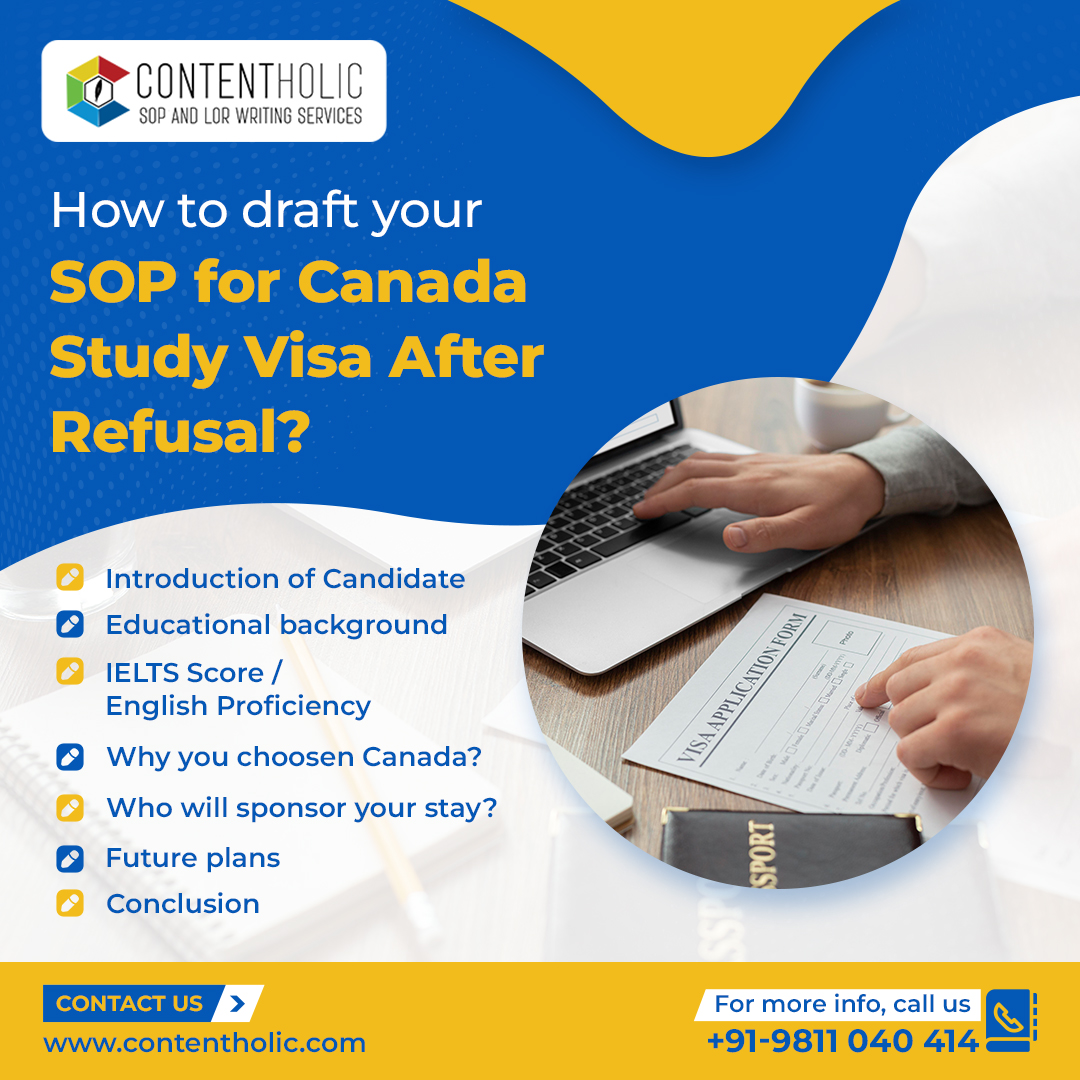 Contentholic - Writing SOP for Canada Study Visa After...