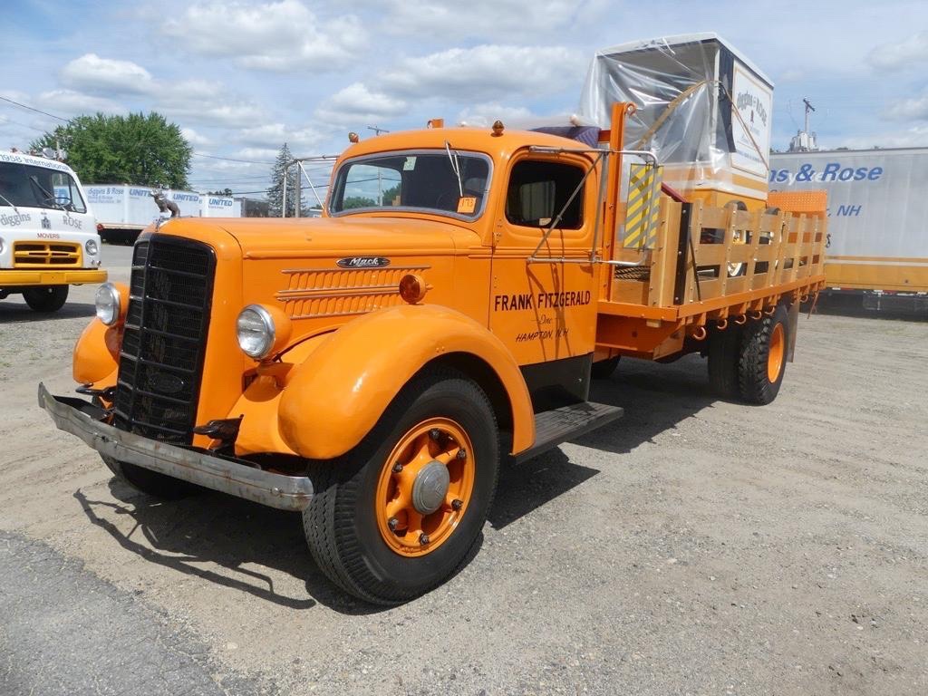 Lyon Auction - LOT #173 - 1939 MACK EH STAKE ANTIQUE TRUCK - https ...