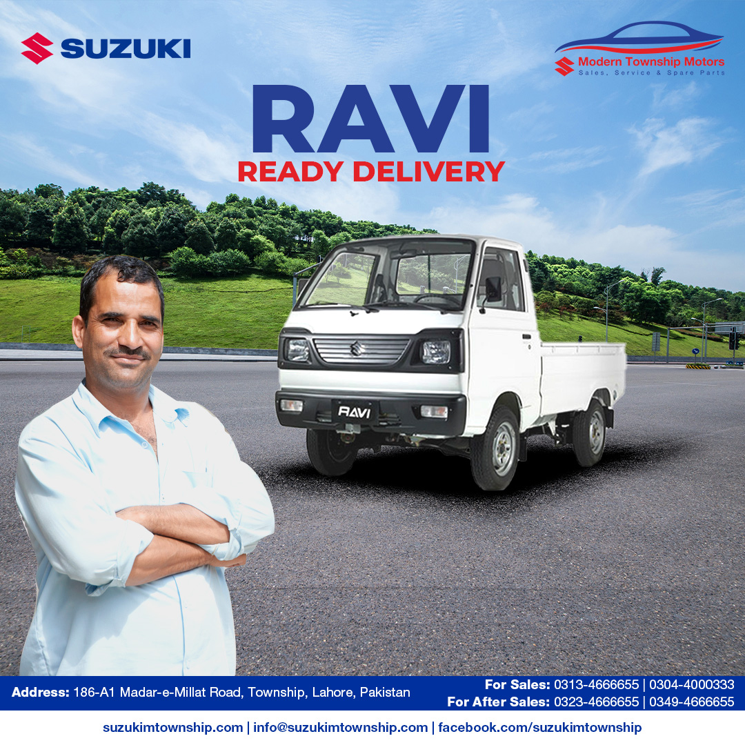 Get your Suzuki Ravi now... - Suzuki Modern Township Motors