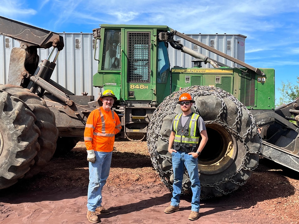 IUOE Local 49 - Pictured are father-son logging duo Tony... | Facebook