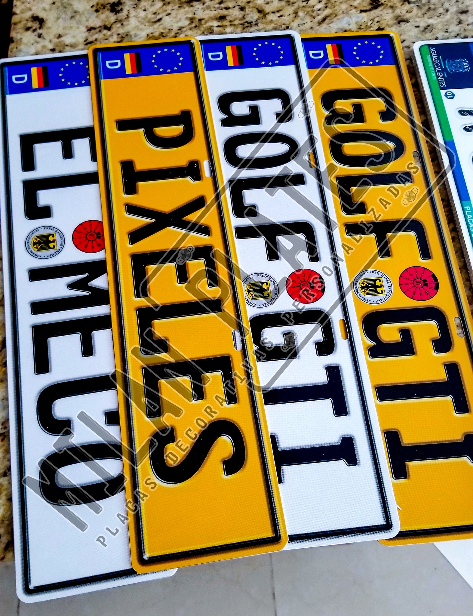 MILAN PLATES Placas decorativas