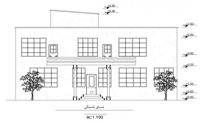 This AutoCAD sketch model shows... - Architecture Floor Plan | Facebook