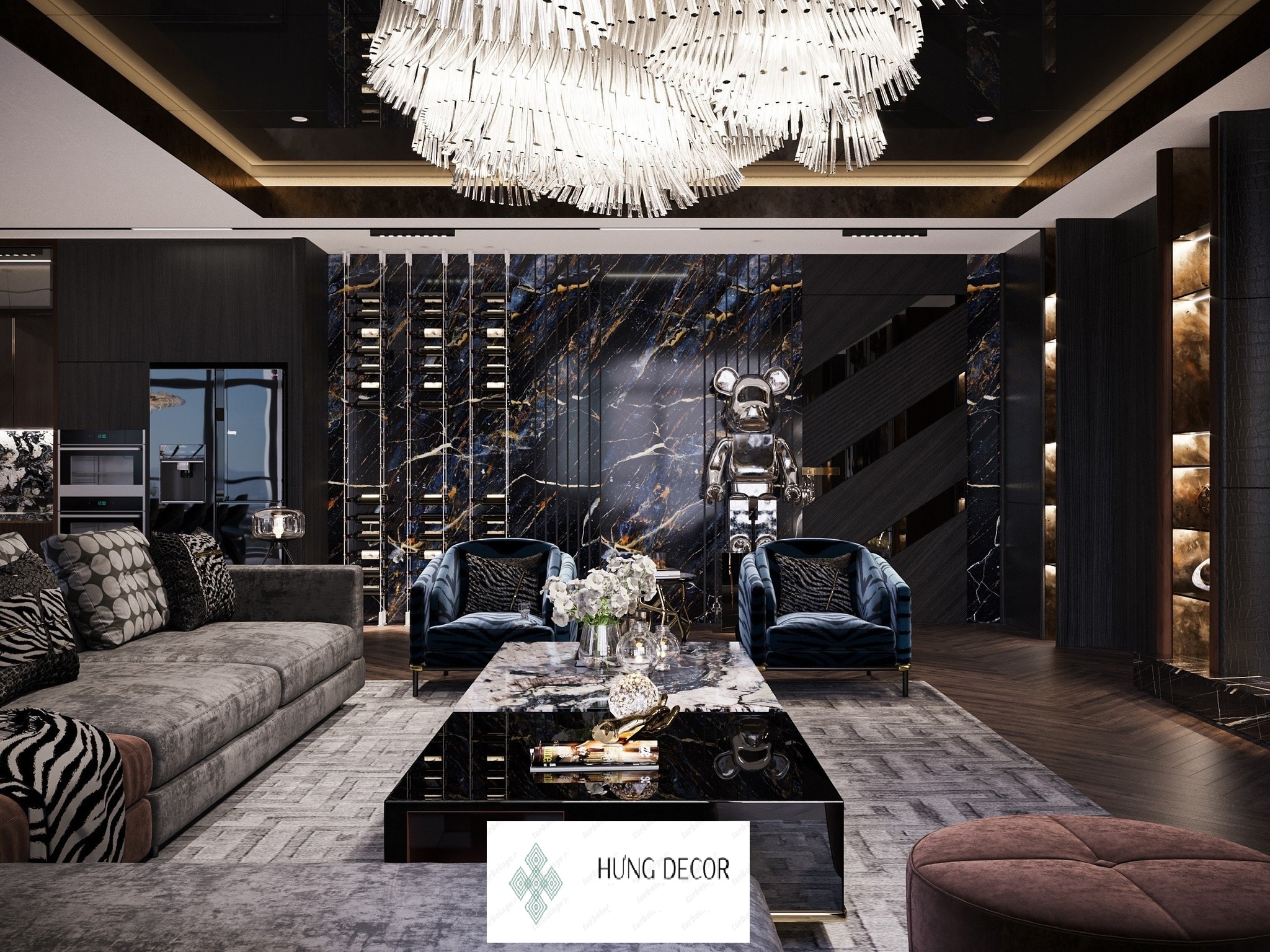 Thiết kế thi công nội thất căn hộ | Ho Chi Minh City
