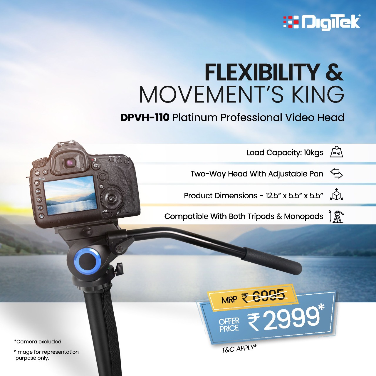 Digitek - 𝐆𝐢𝐯𝐞 𝐚 𝐬𝐦𝐨𝐨𝐭𝐡 𝐦𝐨𝐭𝐢𝐨𝐧 𝐭𝐨 𝐲𝐨𝐮𝐫 𝐯𝐢𝐝𝐞𝐨𝐬 𝐰𝐢𝐭𝐡 𝐃𝐢𝐠𝐢𝐭𝐞𝐤 𝐃𝐏𝐕𝐇-𝟏𝟏𝟎 ...