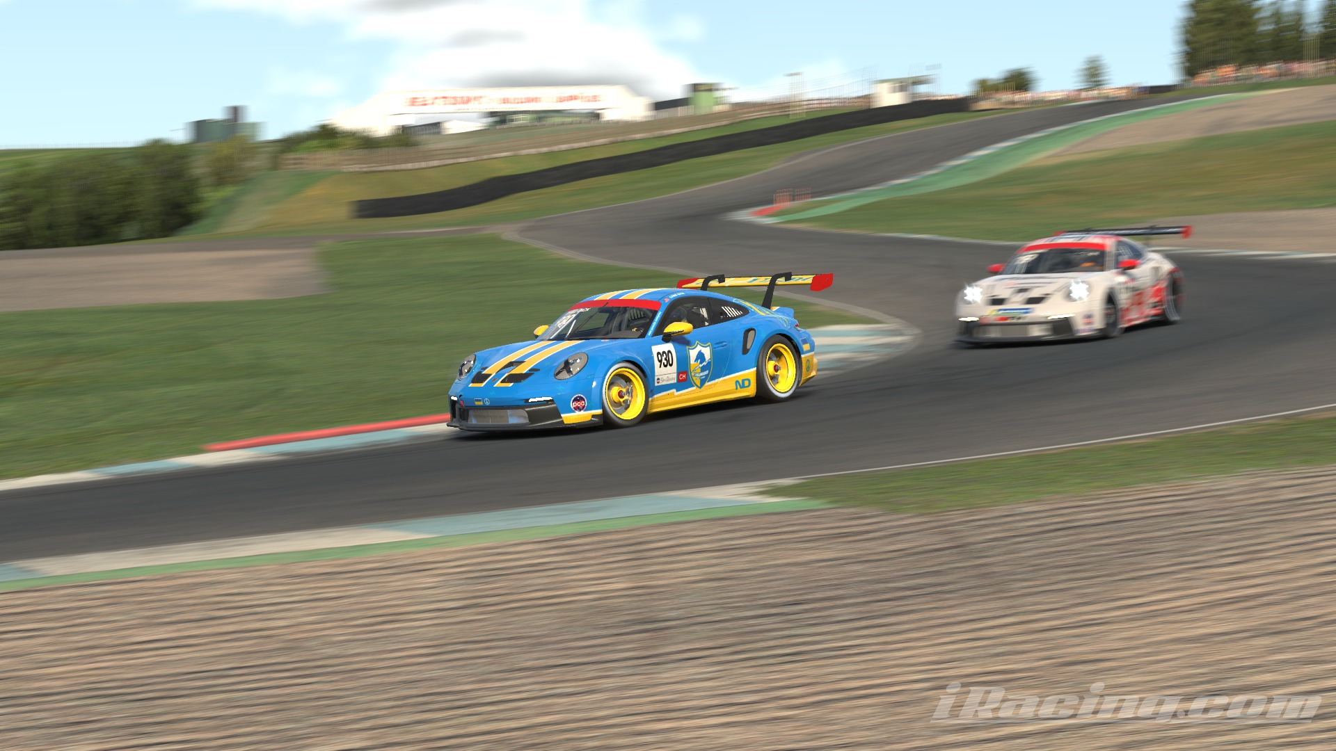 PCA Sim Racing - At the halfway point, Chad Dick is...