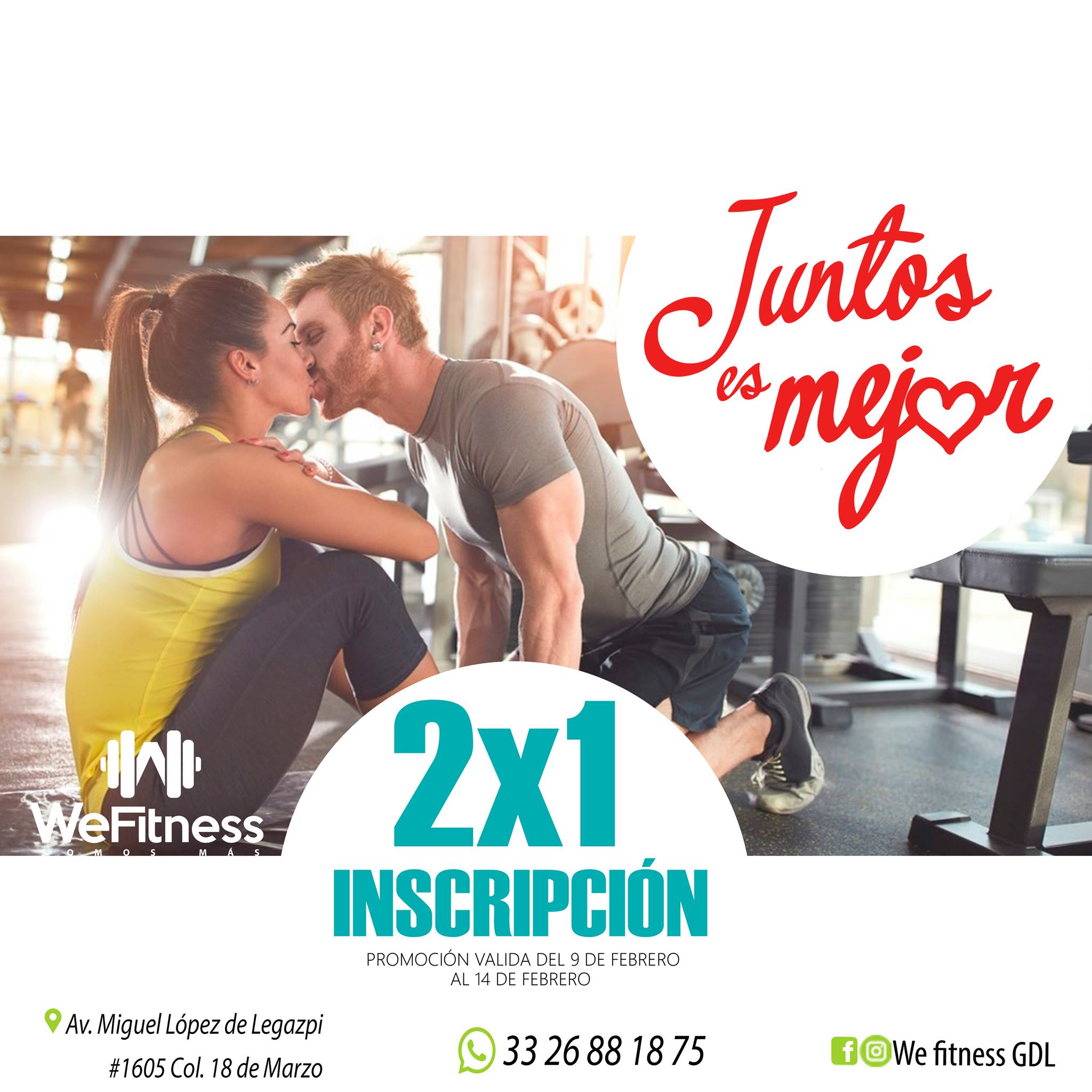 We fitness GDL - Juntos es mejor!!! aprovecha del 9 al 14... | Facebook