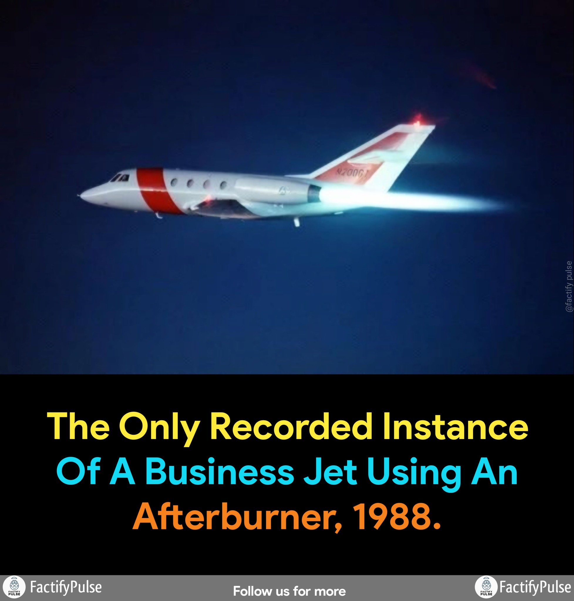 A single-engine business jet prototype aircraft developed in the 