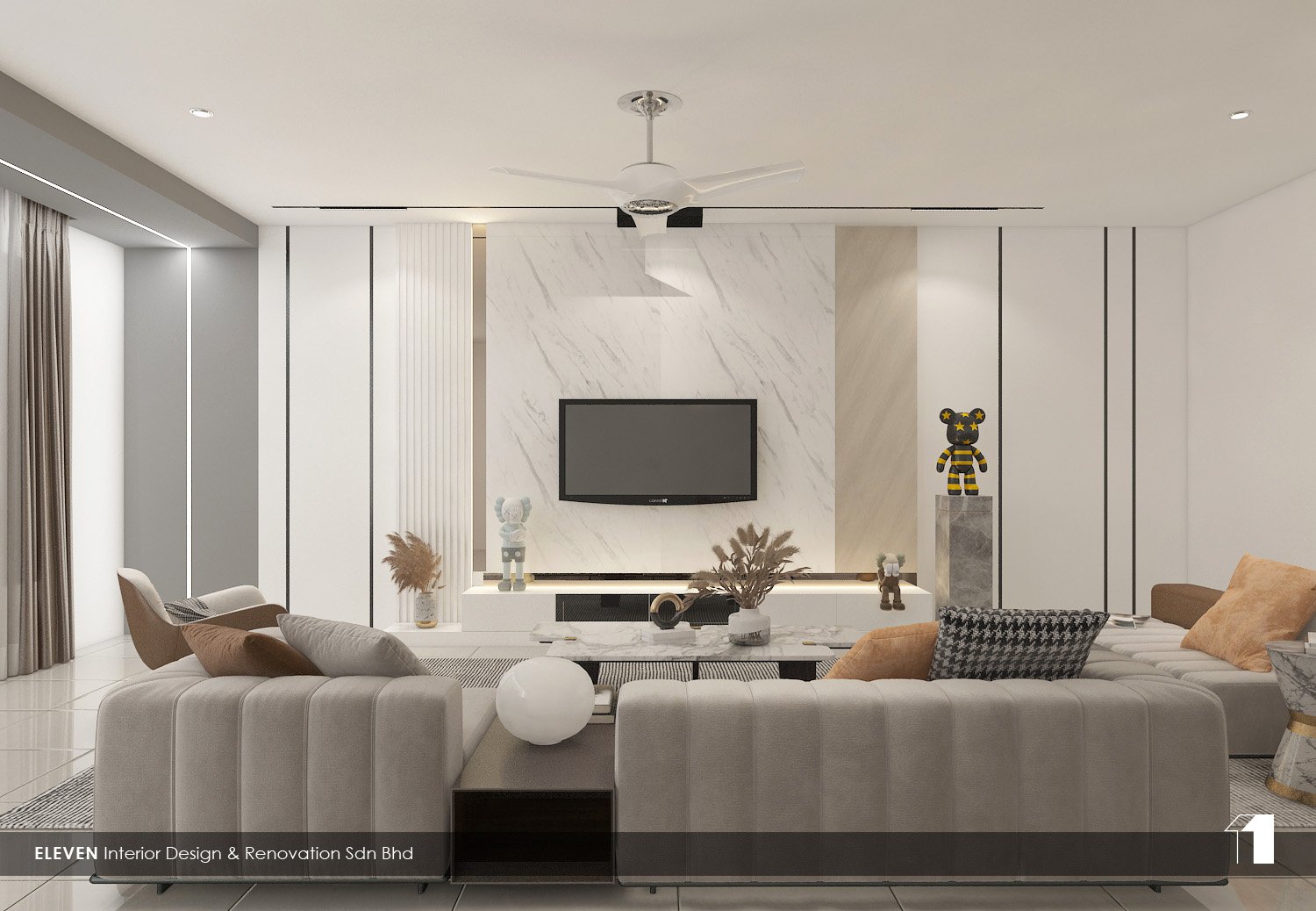 3D Interior... - Eleven interior design & renovation Sdn Bhd