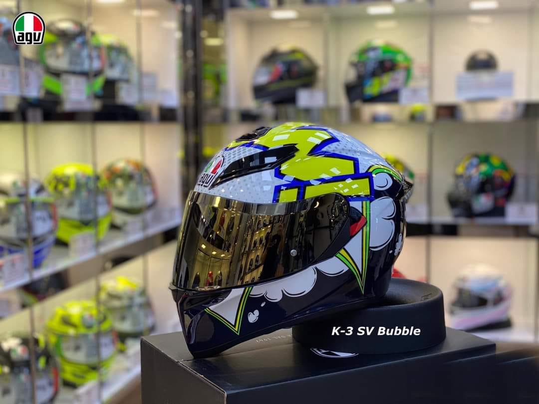 agv k3 bubble Helmet SV MULTI MPLK S GREY/WHITE/RED Automotive AGV K3 SV Bubble RRP