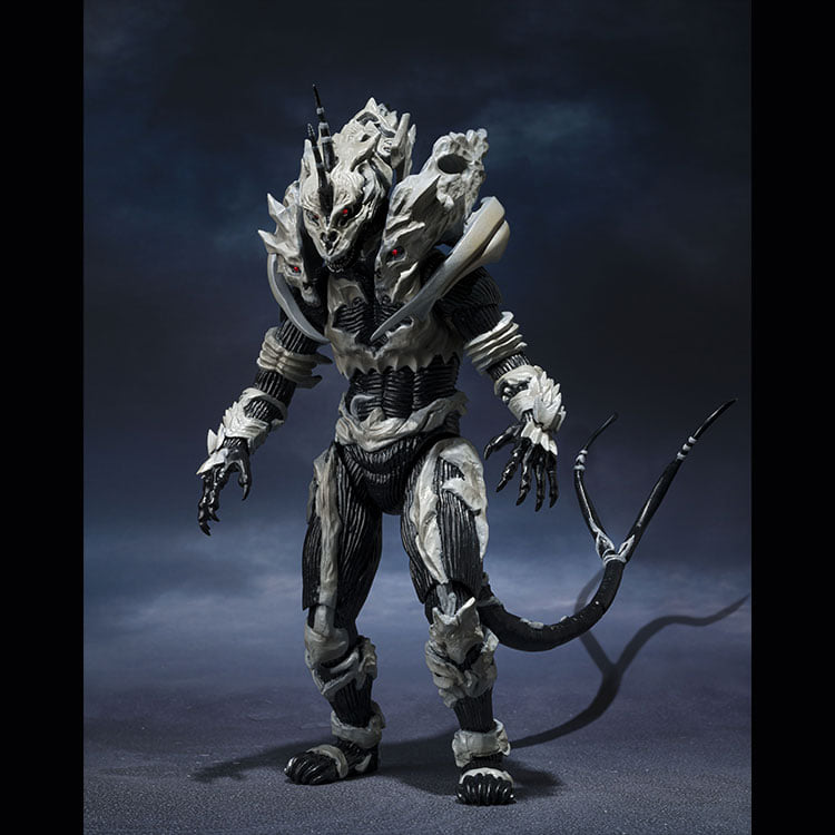 Monster X joins S.H.Monsterarts with sharp sculpting
