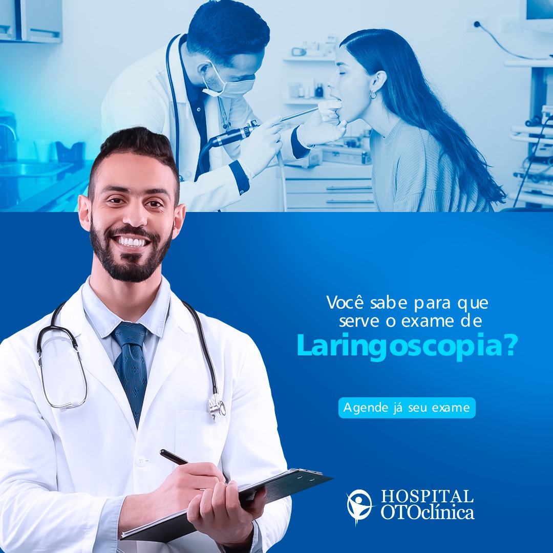 Rede Oto - O exame de laringoscopia permite uma visão... | Facebook