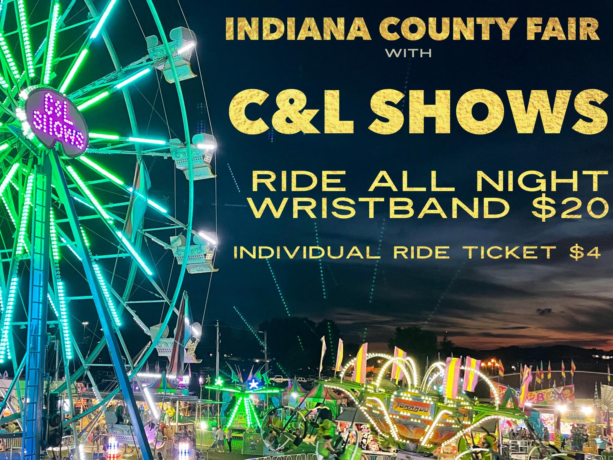 Indiana - The 161st Indiana County Fair has again partnered with C&L ...