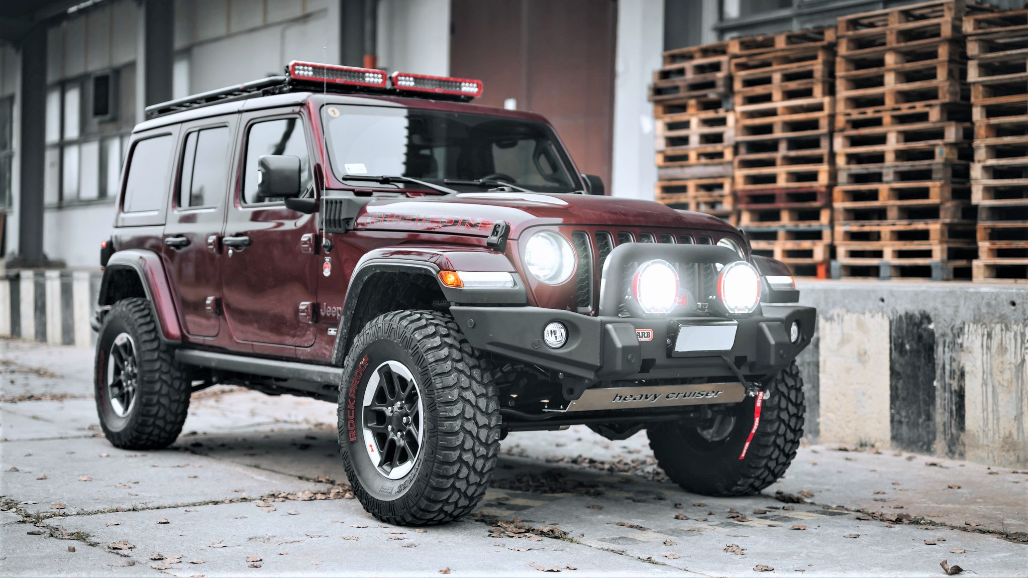 Upgraded 4x4 with Intensity Solis driving lights and ARB accessories