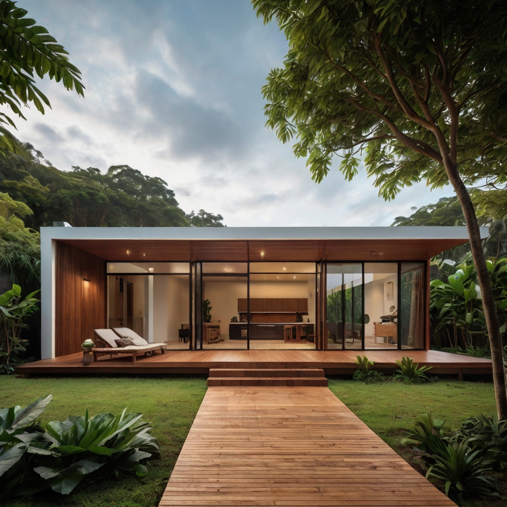 แบบบ้าน - "ไอเดียจัดบ้านสไตล์โมเดิร์นทรอปิคอล 🌿" -... | Facebook