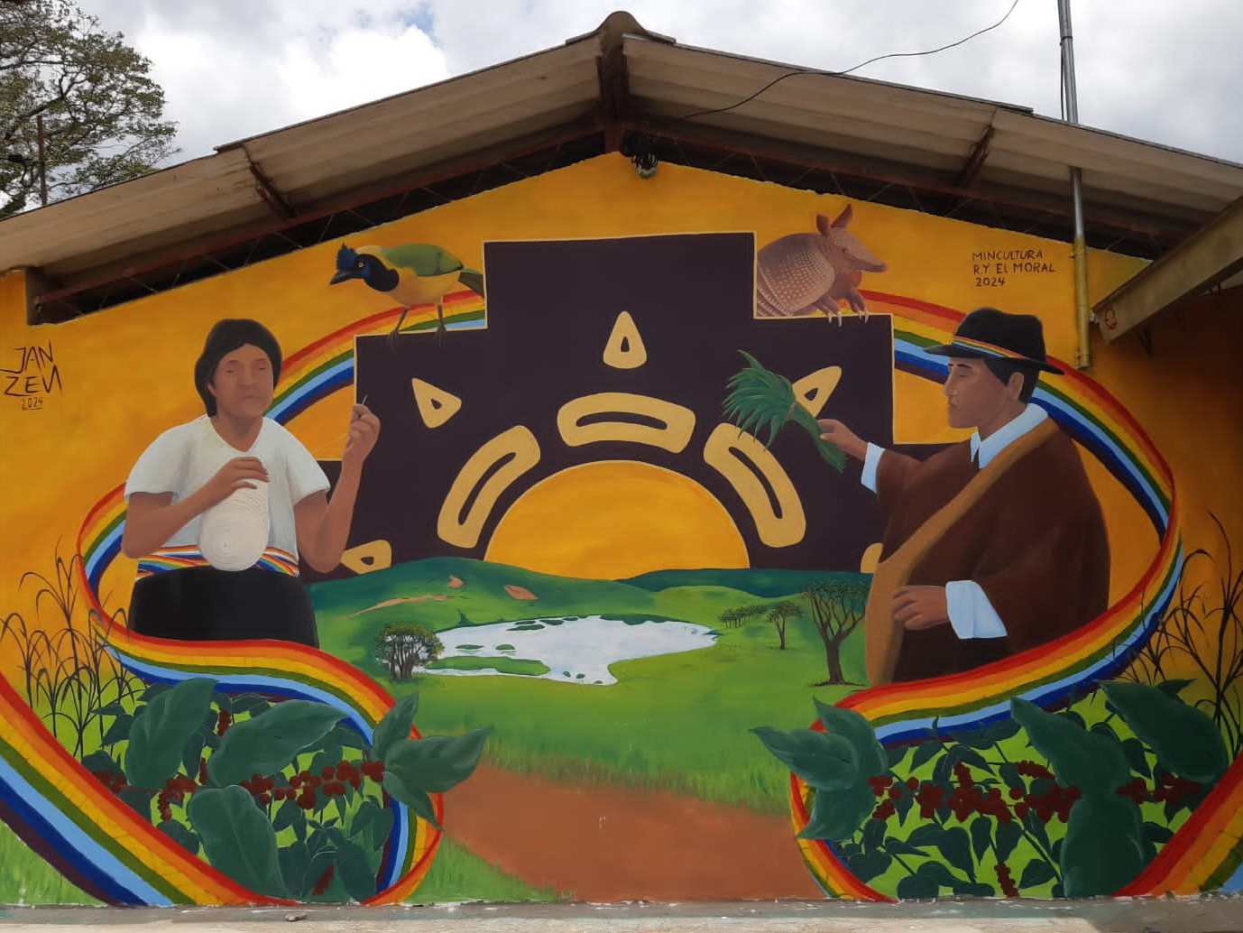 Resguardo Indigena - MURAL ANDINO DE IDENTIDAD YANAKUNA RUNA ...