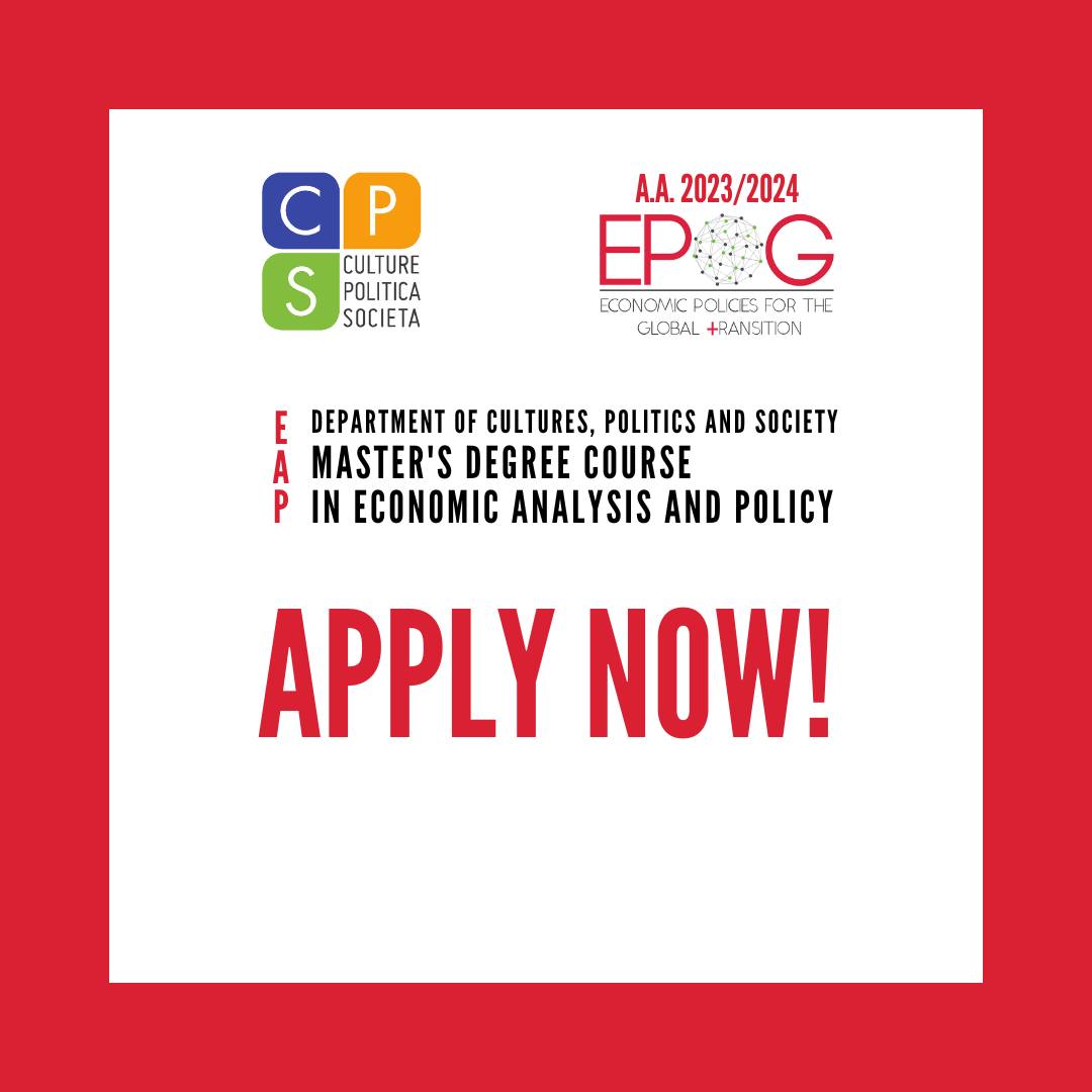 Dipartimento - Economic POlicies for the Global transition (EPOG+EAP ...