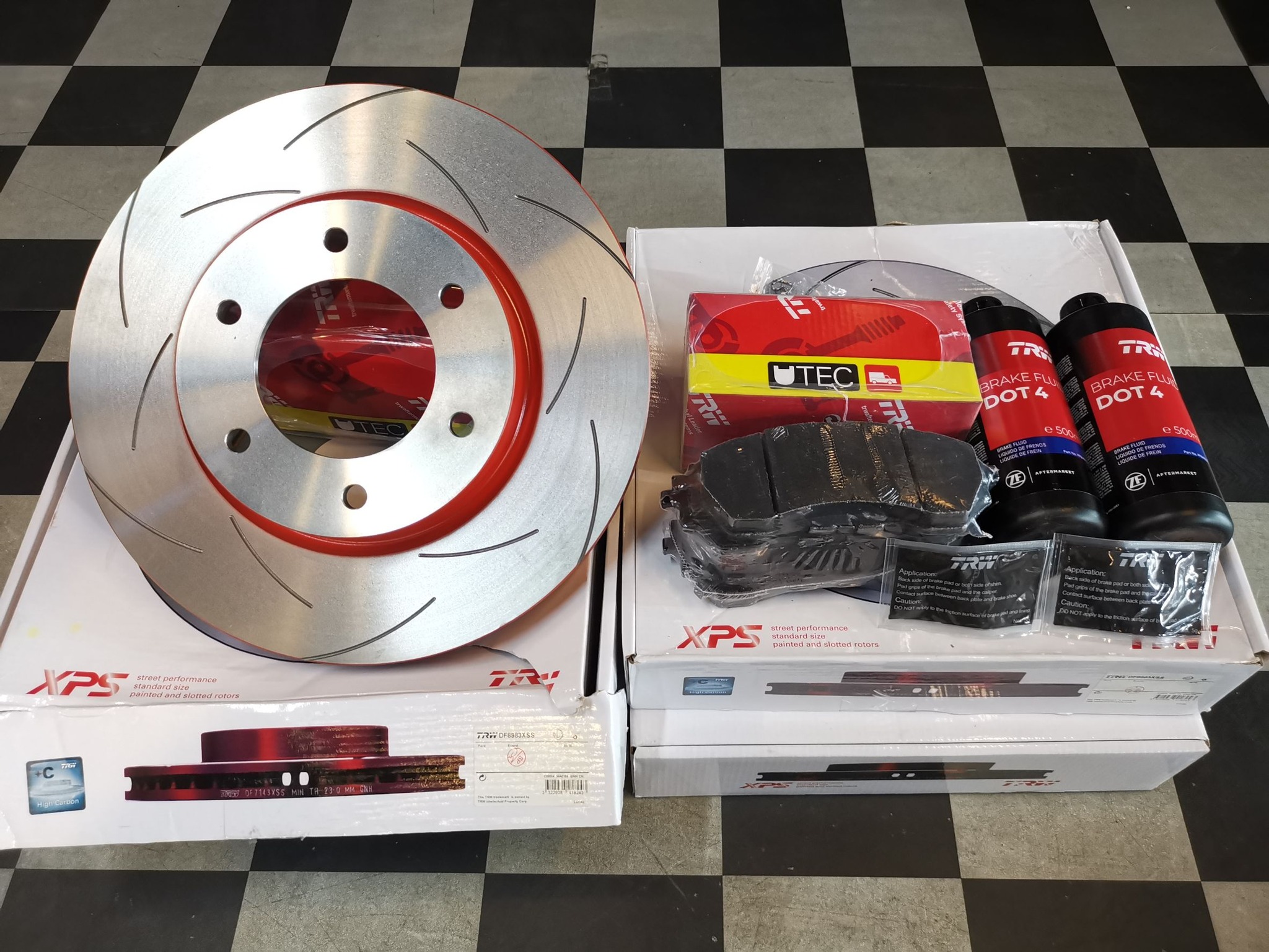 จานเบรกแต่ง TRW XPS จานอัพเกรด... - TPA Performance Parts | Facebook