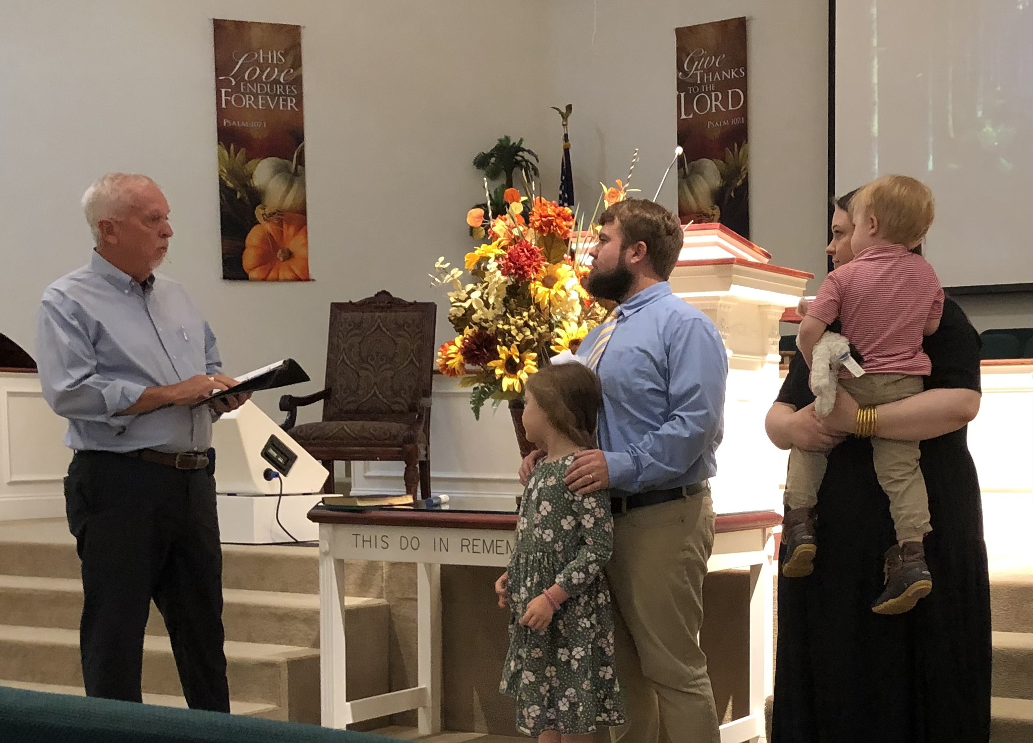 Bro. Tom Daniel officially... - South Luverne Baptist Church | Facebook