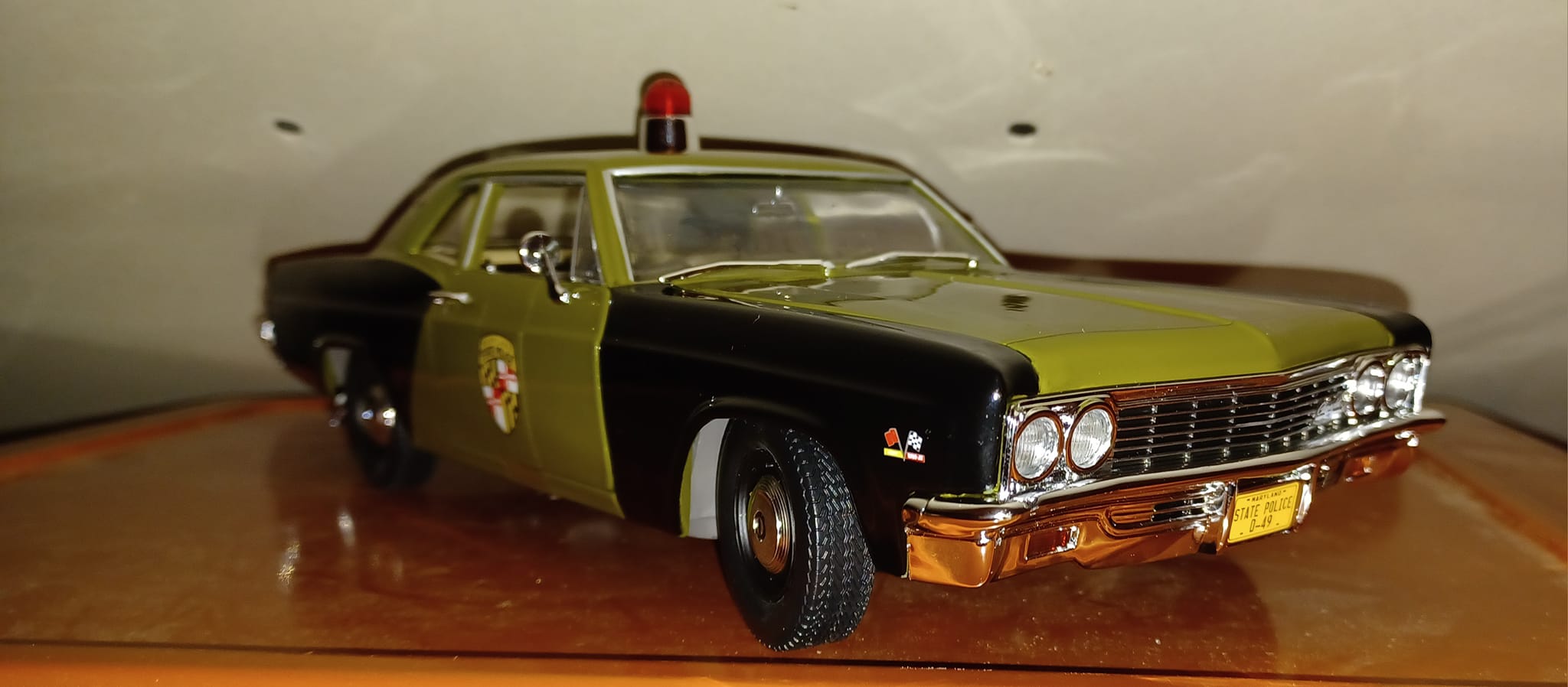 1966 Biscayne 427 Maryland state police car model