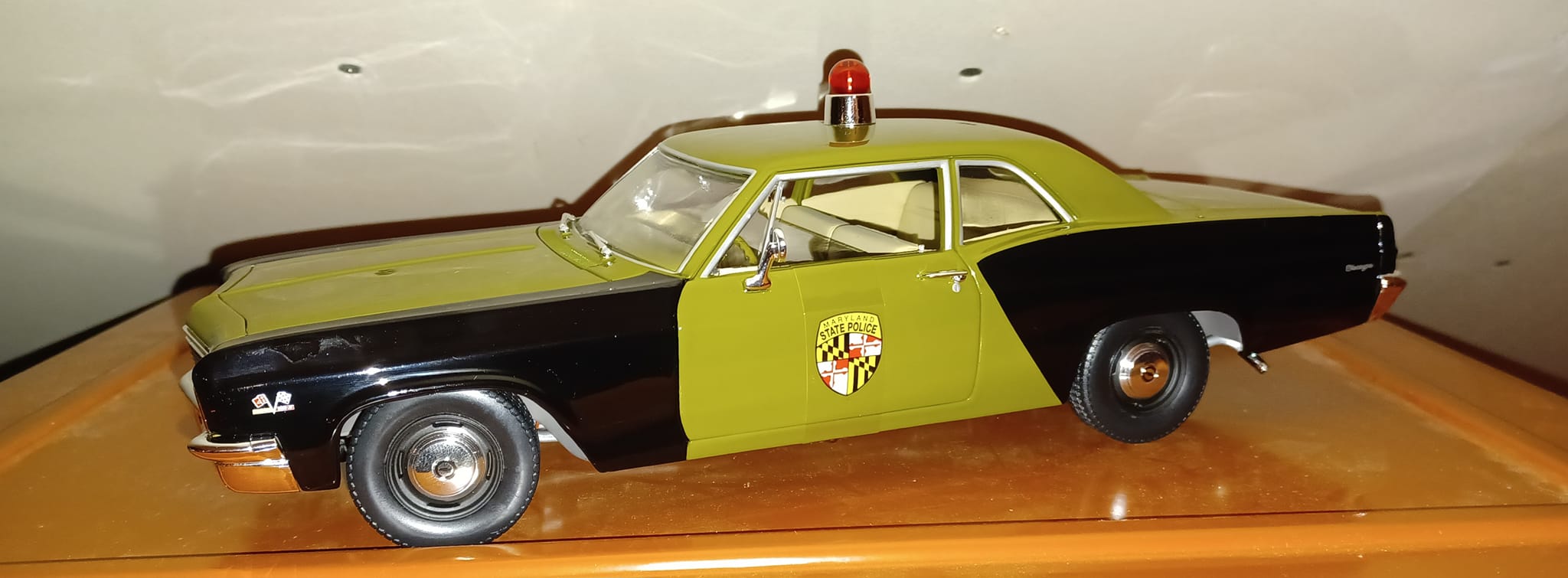 1966 Biscayne 427 Maryland state police car model