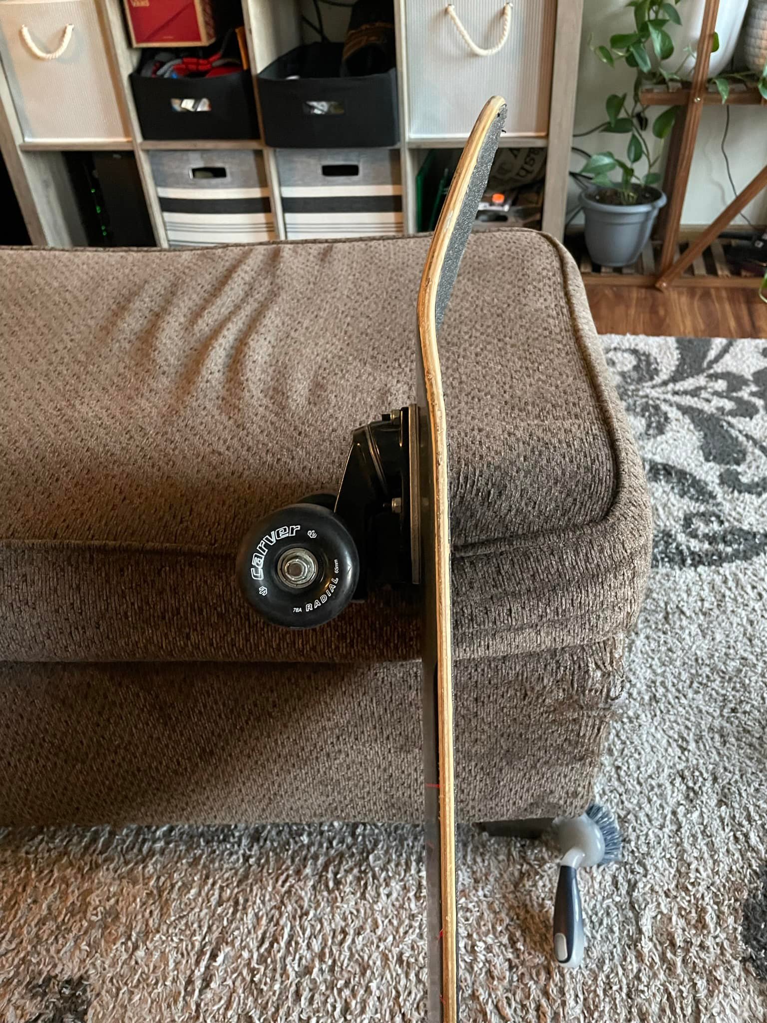 Early Carver/U4 surfskate with C1 truck system