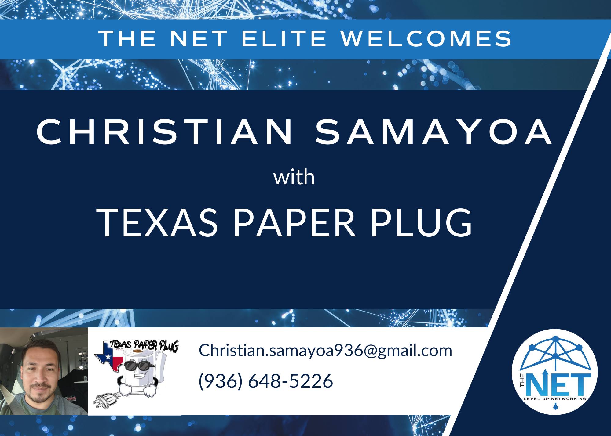 Texas Paper Plug V2 | Conroe TX