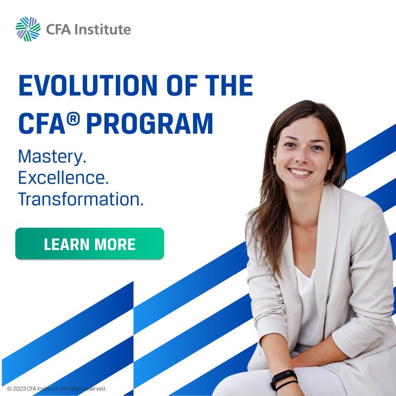 CFA - The Evolution of the CFA Program is here! Here are the 6 changes ...