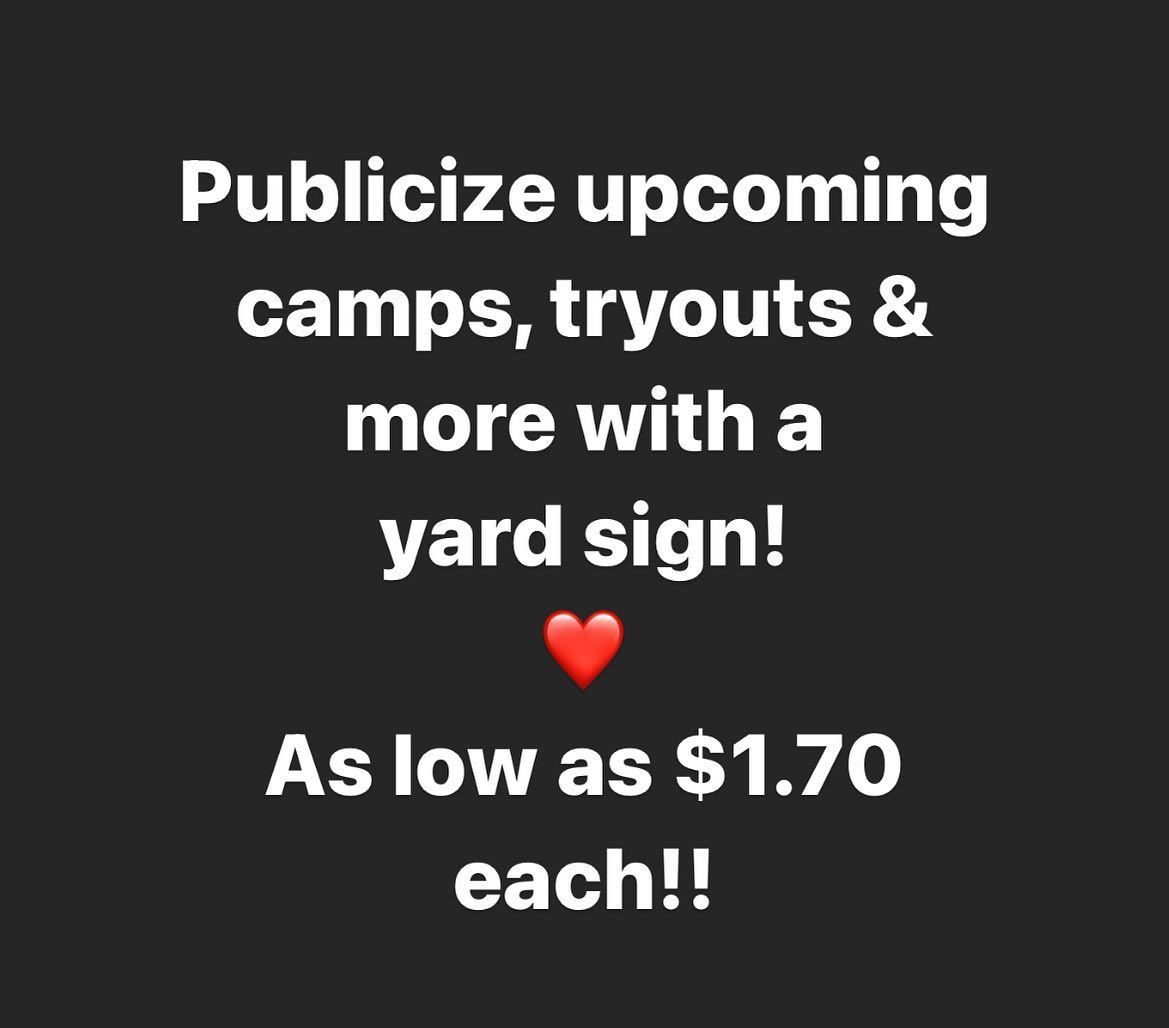 Pro Tuff Decals - Need a YARD SIGN?! Call 800-223-6936... | Facebook