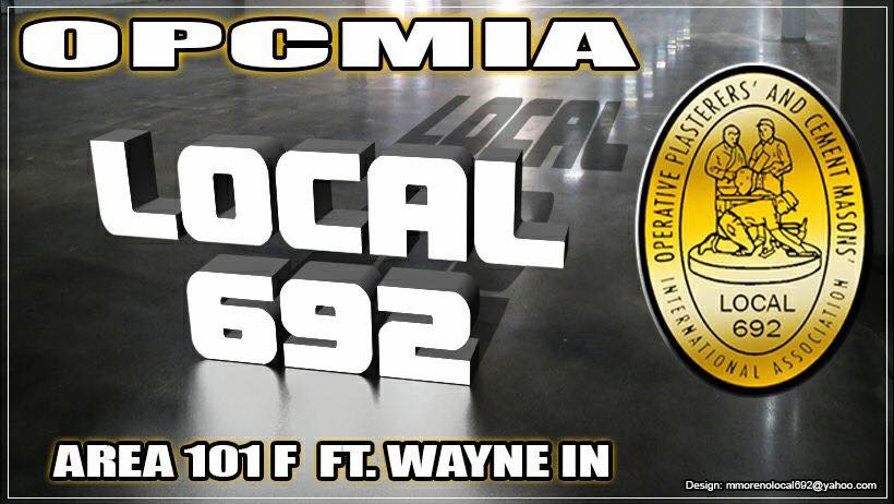 Cement Masons Local 692 Area 101 Ft. Wayne, IN | Fort Wayne IN